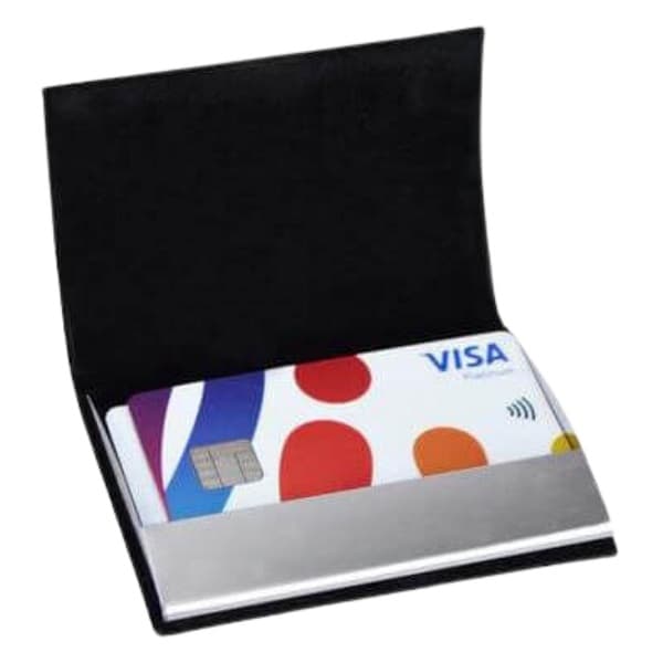 Huncal – Set of Passport Cover, Card Holder and Metal Pen detail 3