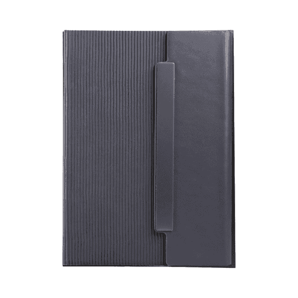 Ferron – Stylish PU Leather 150 Pages Notebook with Steel Binding detail 2