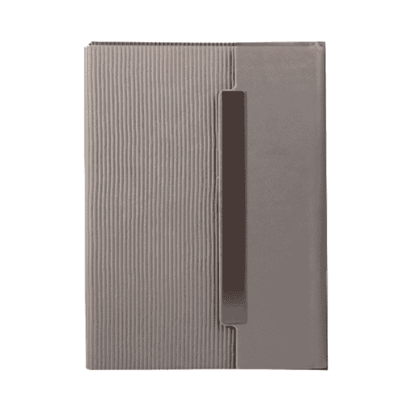 Ferron – Stylish PU Leather 150 Pages Notebook with Steel Binding detail 3