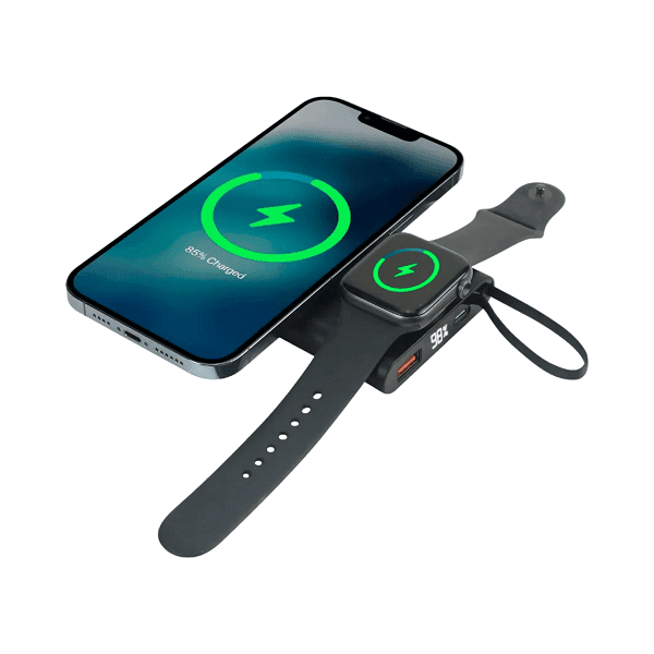FluxCharge Pro – 15W Powerbank with Watch Charger detail 2