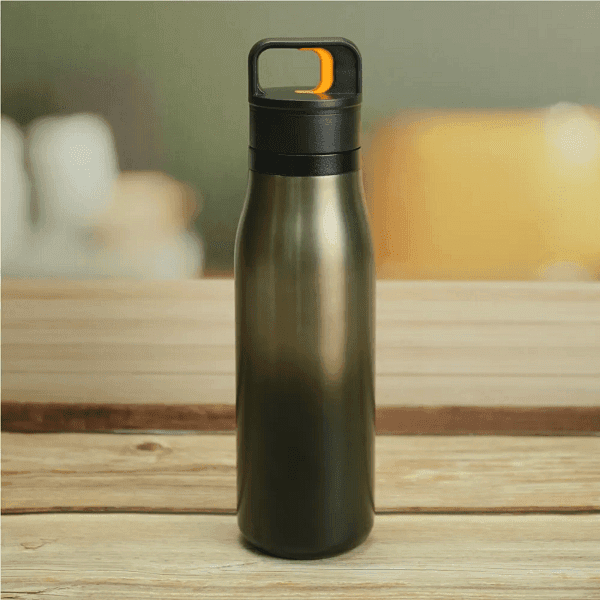 HydraPress Steel Bottle 500ml with Push Button detail 3