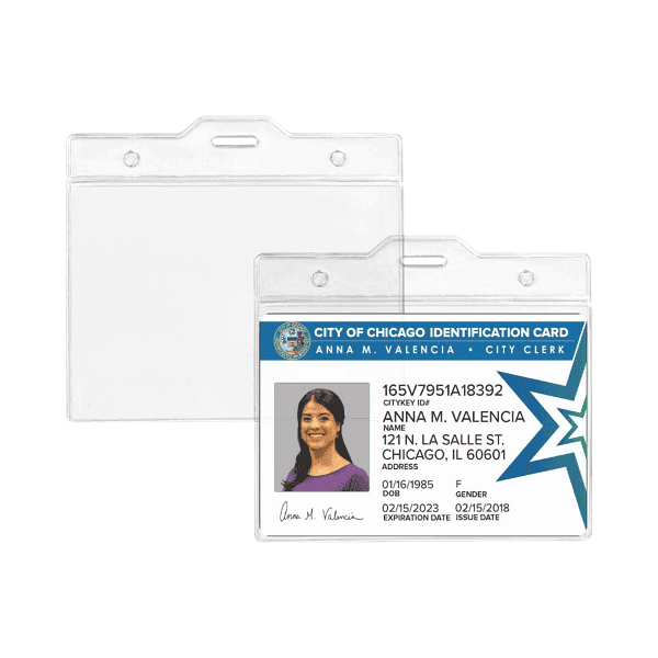 Landaz – Plastic ID Card Holder detail 2