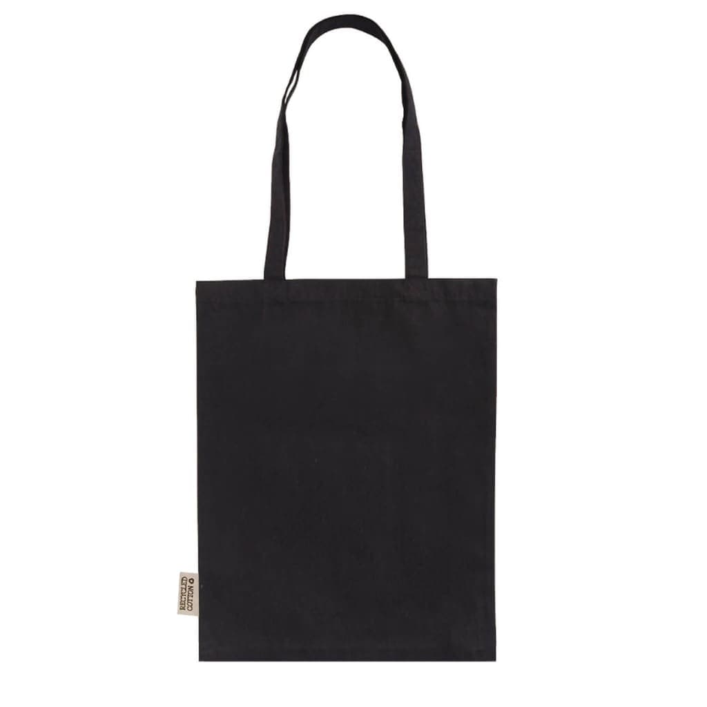ABLAR - GRS-certified Recycled Cotton Tote Bag - Black detail 2