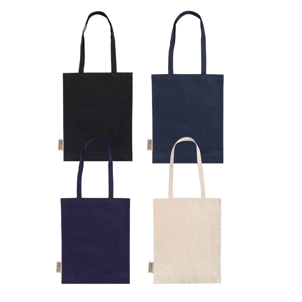 ABLAR - GRS-certified Recycled Cotton Tote Bag - Black detail 5