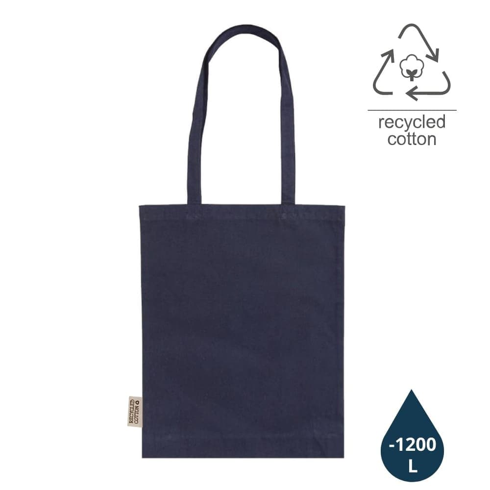 ABLAR - GRS-certified Recycled Cotton Tote Bag - Black detail 6
