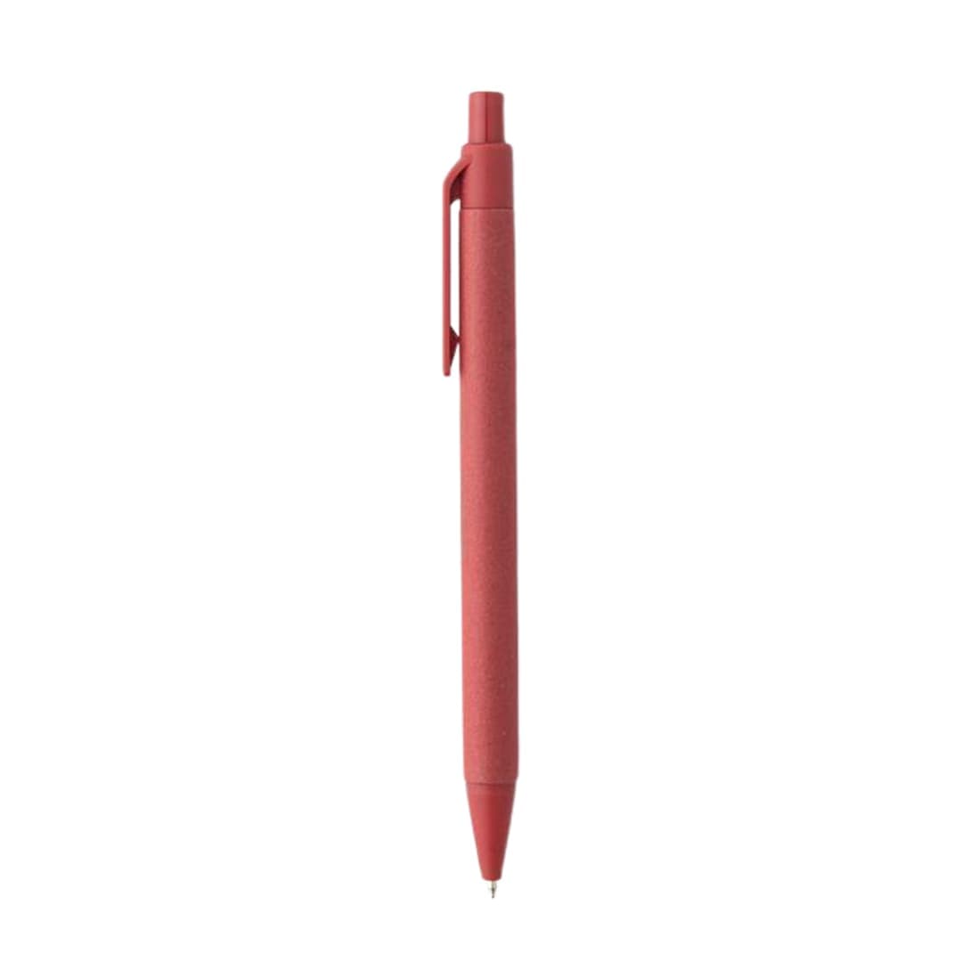 ABULA - eco-neutral® A5 Hard Cover Notebook & Pen Set - Cherry Paper detail 4