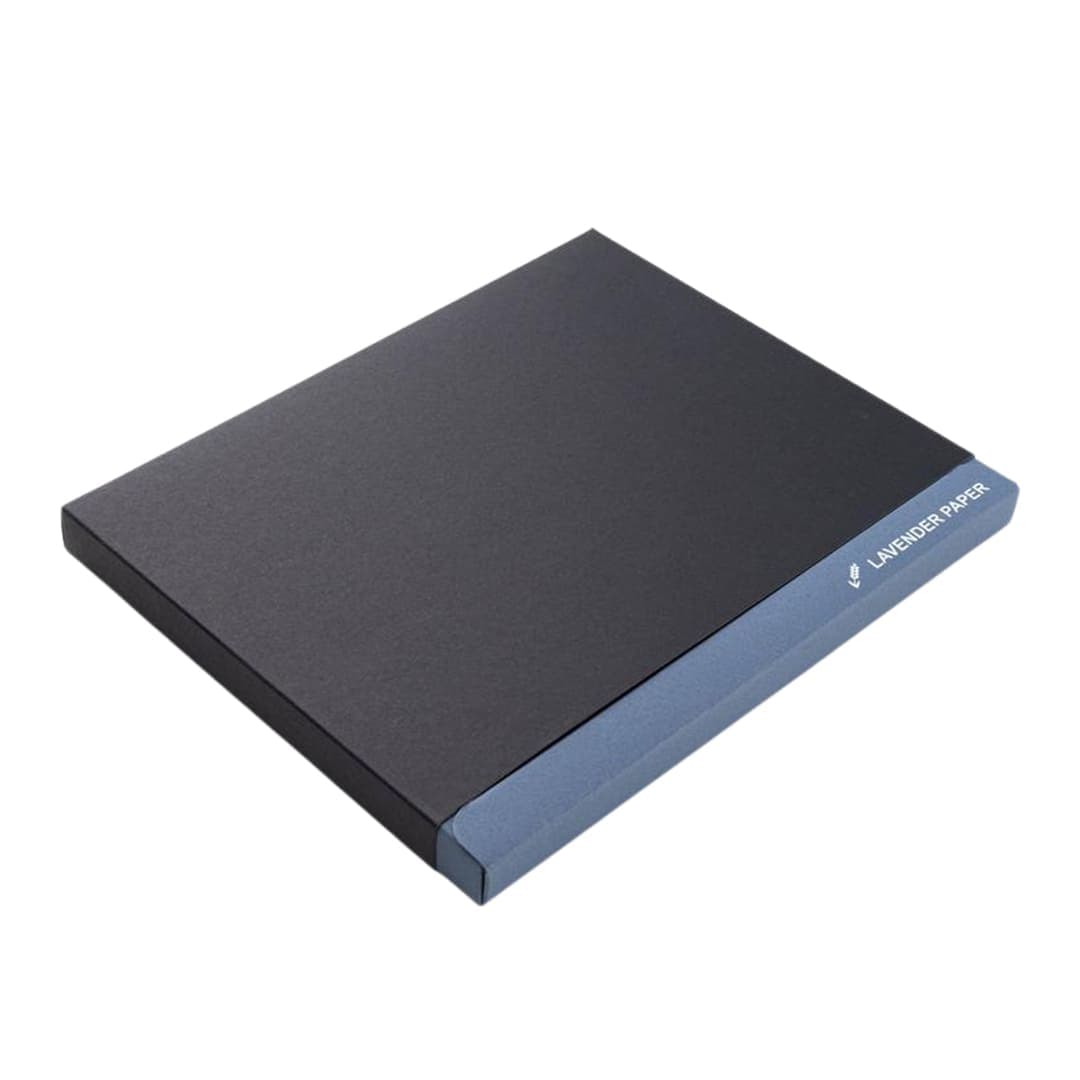 ABULA - eco-neutral® A5 Hard Cover Notebook & Pen Set - Lavender Paper detail 6