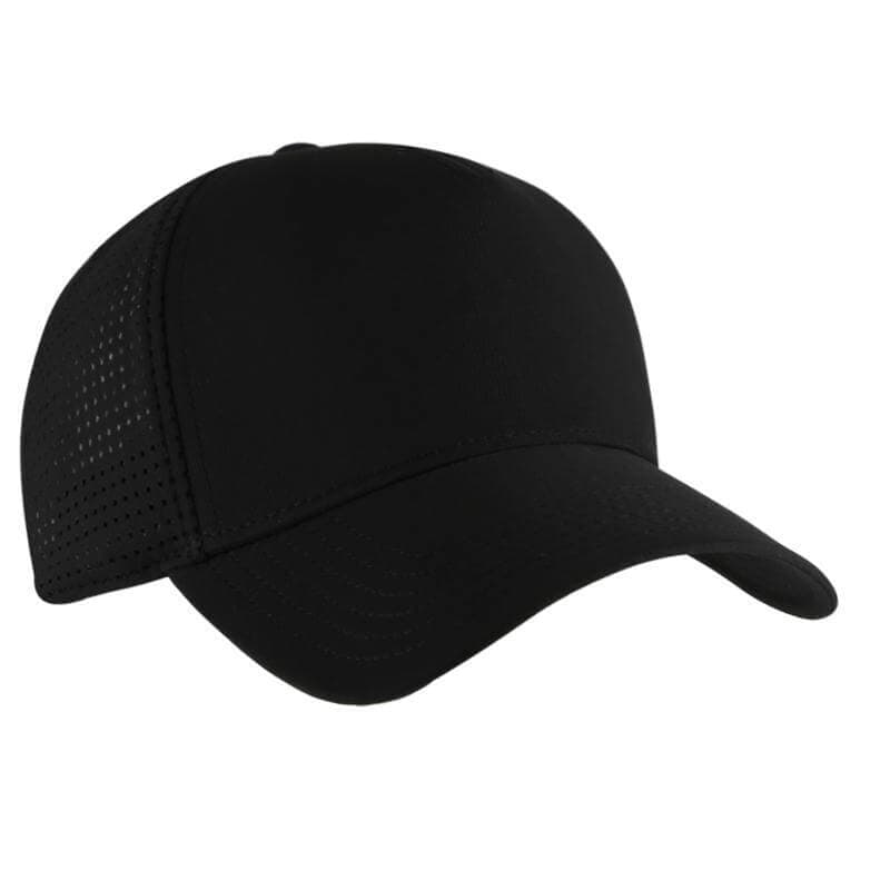 ACE - Santhome 5 Panel DryNCool® Sports Cap - Black detail 4