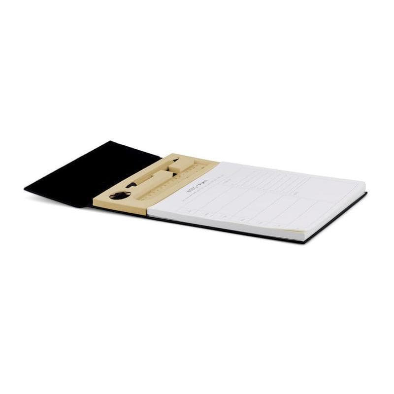 ACERRA - A4 Weekly Desk Planner with Pen, Ruler and U-clips detail 4
