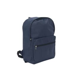 AKBEZ - Promotional 15" 300D Polyester Backpack Navy Blue