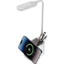 ALMERE - Giftology 3-in-1 Desk Lamp with 15W Wireless Charger & Pen Holder White