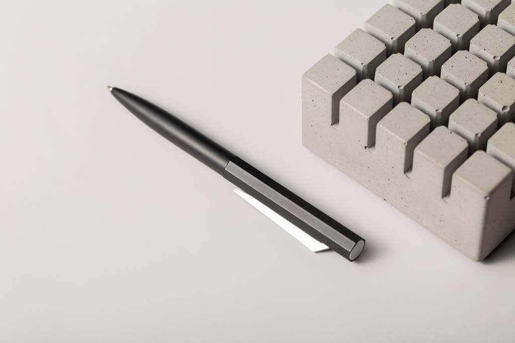 ALSFELD - Twist Metal Pen - Black detail 2