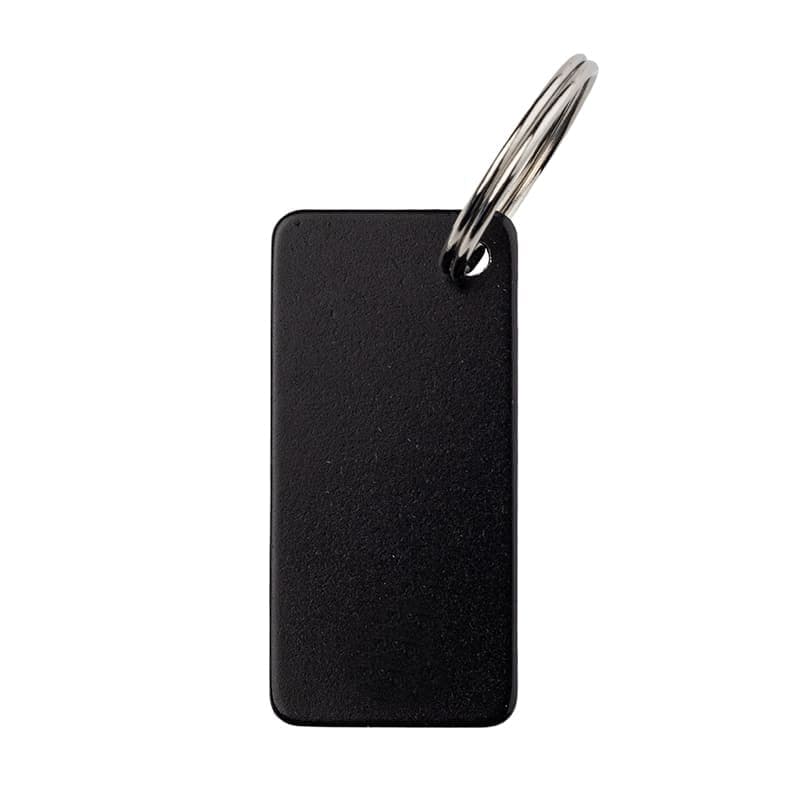 ANGLA - Gift Set of RCS Recycled Aluminium Pen and Keychain - Black detail 2
