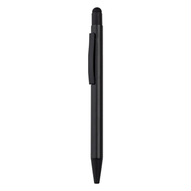 ANGLA - Gift Set of RCS Recycled Aluminium Pen and Keychain - Black detail 4