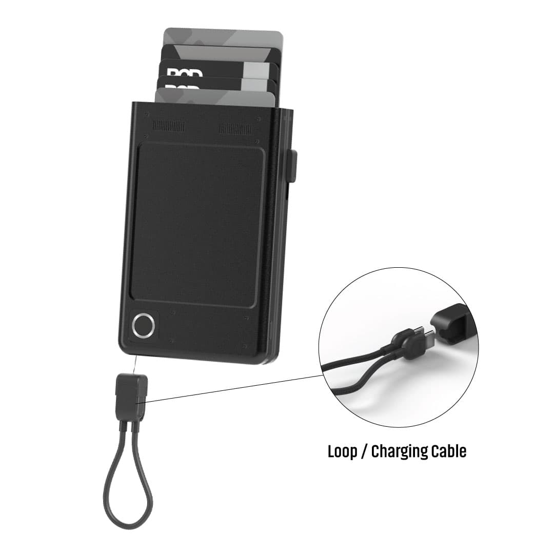 AREZZO - @memorii 5000mAh 3-in-1 Card Holder Powerbank detail 2