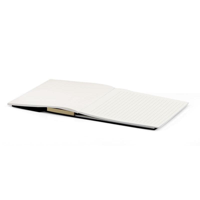 ARSLEV - A4 Ruled Desk Notepad with Pen, Ruler and U-clips detail 3