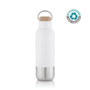 AVERSA - Hans Larsen RCS Recycled Stainless Steel Insulated Water Bottle White