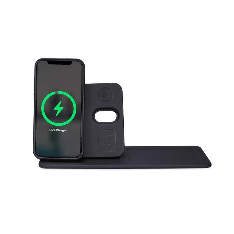 AVRON - Giftology 3-in-1 Magnetic Wireless Charger Desk Tray - Black detail 2