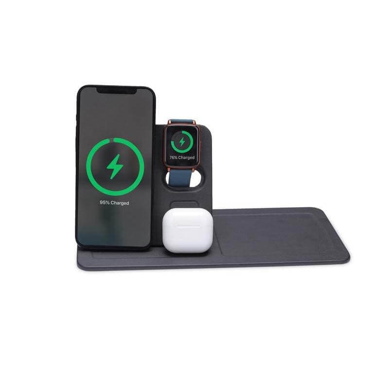 AVRON - Giftology 3-in-1 Magnetic Wireless Charger Desk Tray - Black detail 6