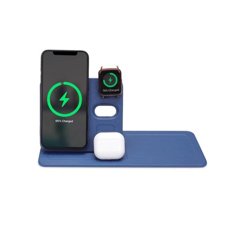 AVRON - Giftology 3-in-1 Magnetic Wireless Charger Desk Tray - Navy detail 6