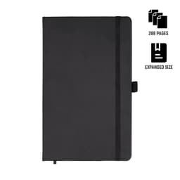 BARON - Santhome Expanded A5 Hard Cover Notebook Black
