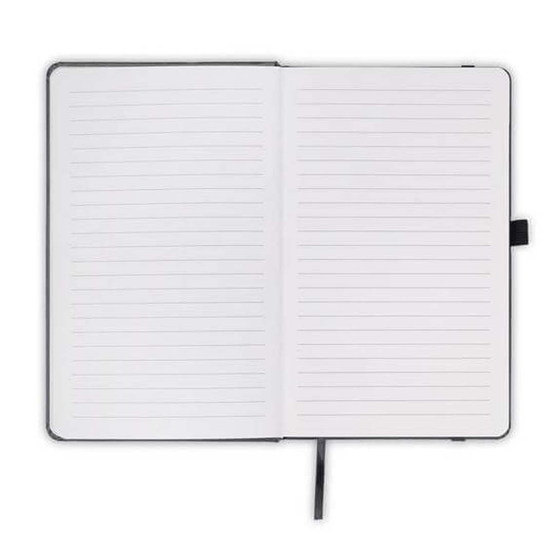 BARON - Santhome Expanded A5 Hard Cover Notebook - Black detail 3