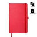 BARON - Santhome Expanded A5 Hard Cover Notebook Red