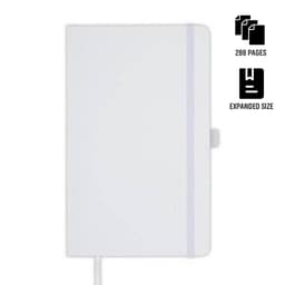 BARON - Santhome Expanded A5 Hard Cover Notebook White