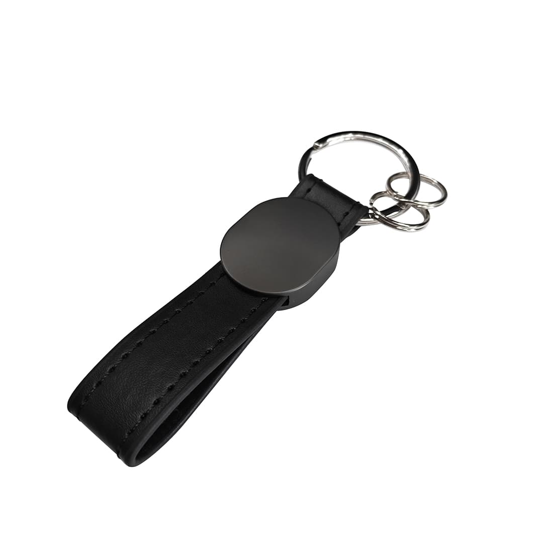 BELMONTE - PU & Metal Keychain detail 2
