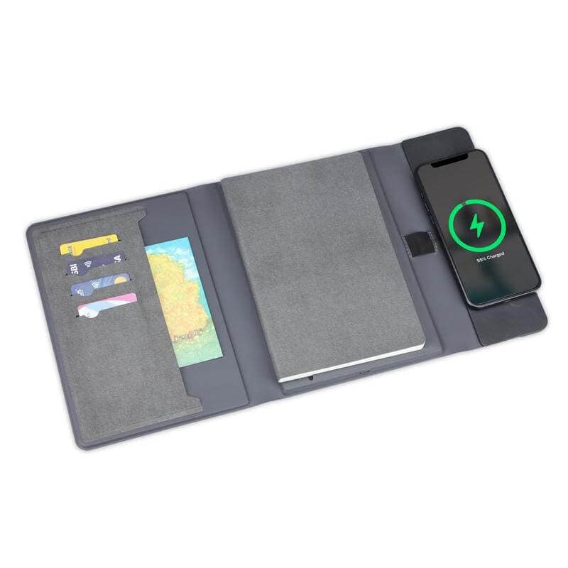 BERGMUND - Santhome 10000mAh Mag Wireless Powerbank Portfolio - Black detail 4