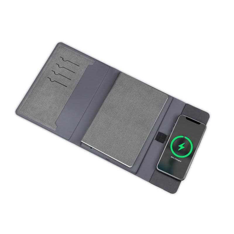 BERGMUND - Santhome 10000mAh Mag Wireless Powerbank Portfolio - Black detail 5