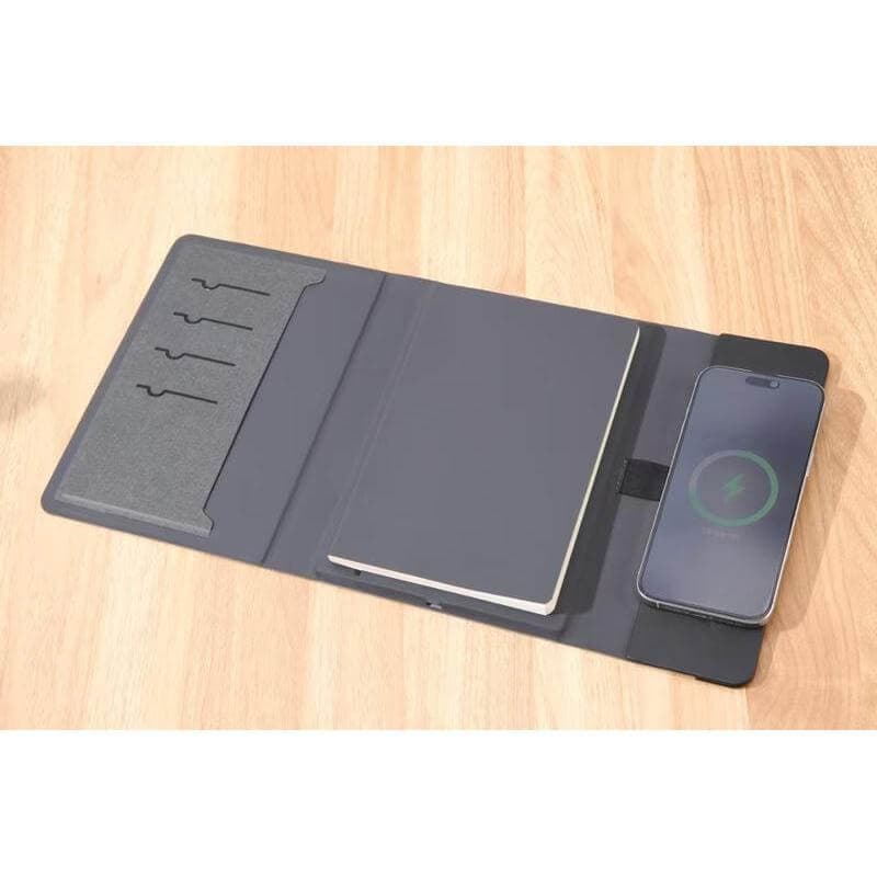 BERGMUND - Santhome 10000mAh Mag Wireless Powerbank Portfolio - Black detail 7