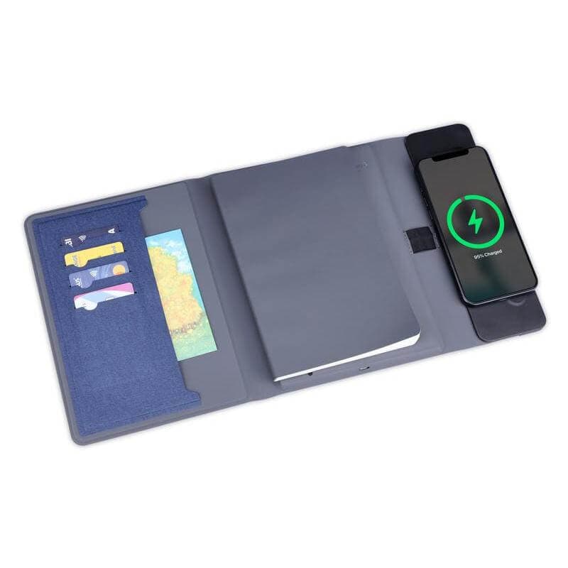 BERGMUND - Santhome 10000mAh Mag Wireless Powerbank Portfolio - Navy detail 5