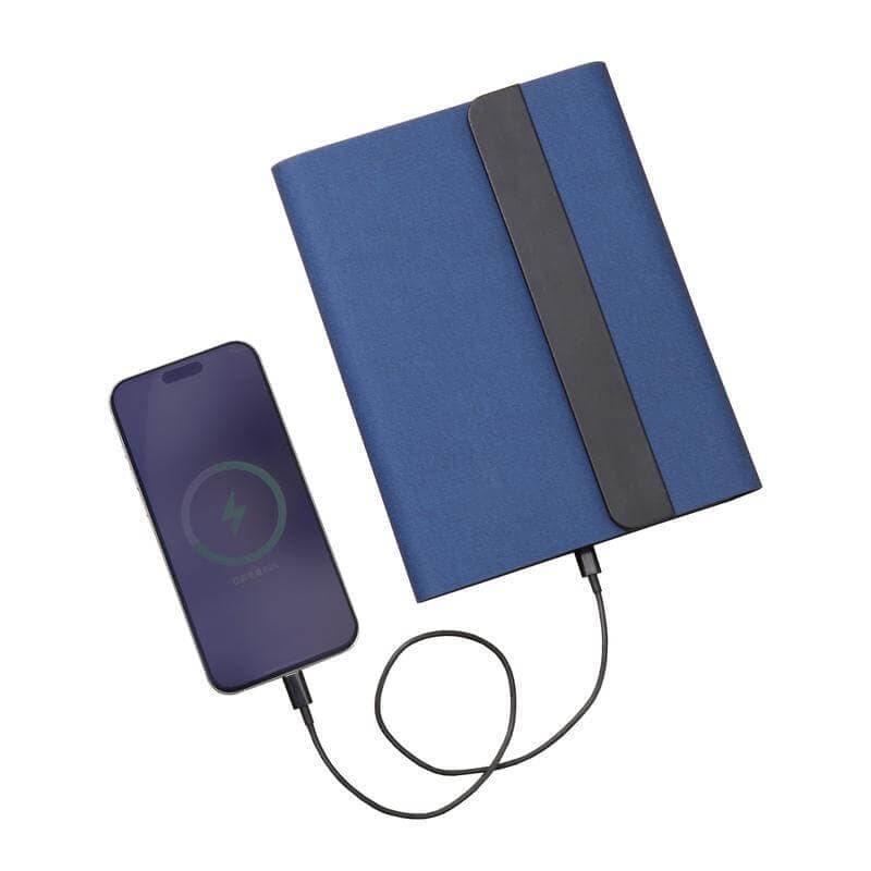 BERGMUND - Santhome 10000mAh Mag Wireless Powerbank Portfolio - Navy detail 6