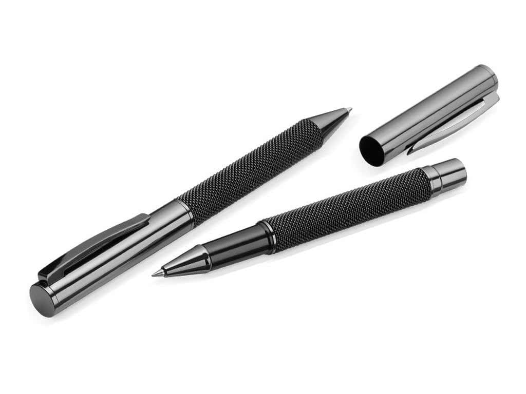 BLACK FOREST - UMA Gift Set of 2 Premium Mesh Metal Pens detail 3