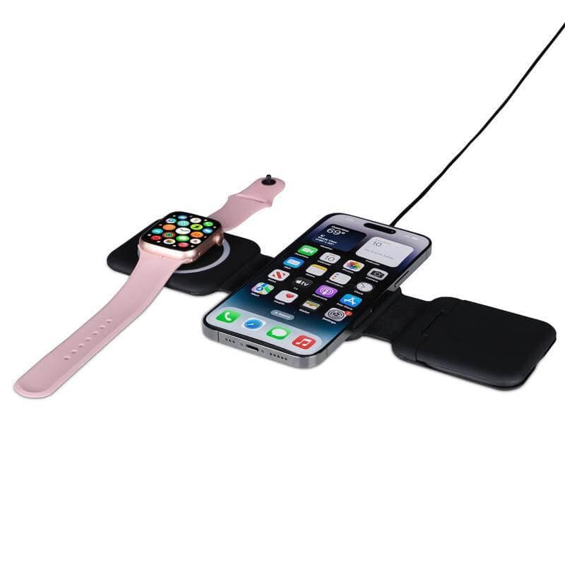 BOLERO - @memorii 2 in 1 Wireless Charger with Multi Cable Set - Black detail 6