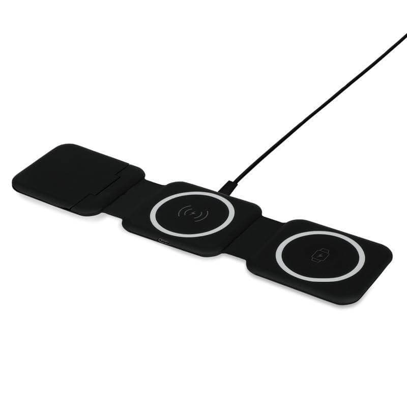 BOLERO - @memorii 2 in 1 Wireless Charger with Multi Cable Set - Black detail 7