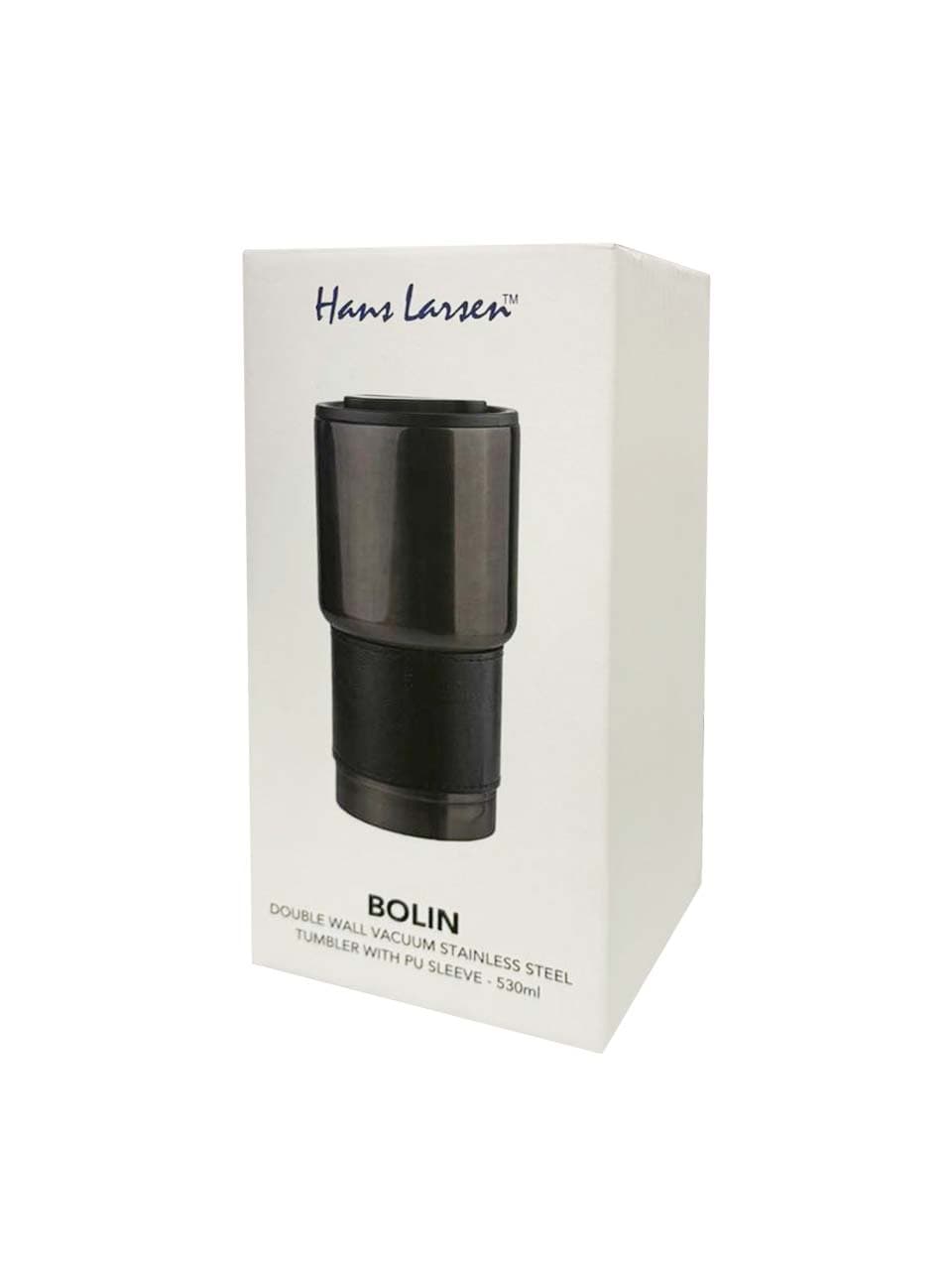 BOLIN - Hans Larsen Insulated Tumbler with Grip Sleeve 530ml - Black detail 5