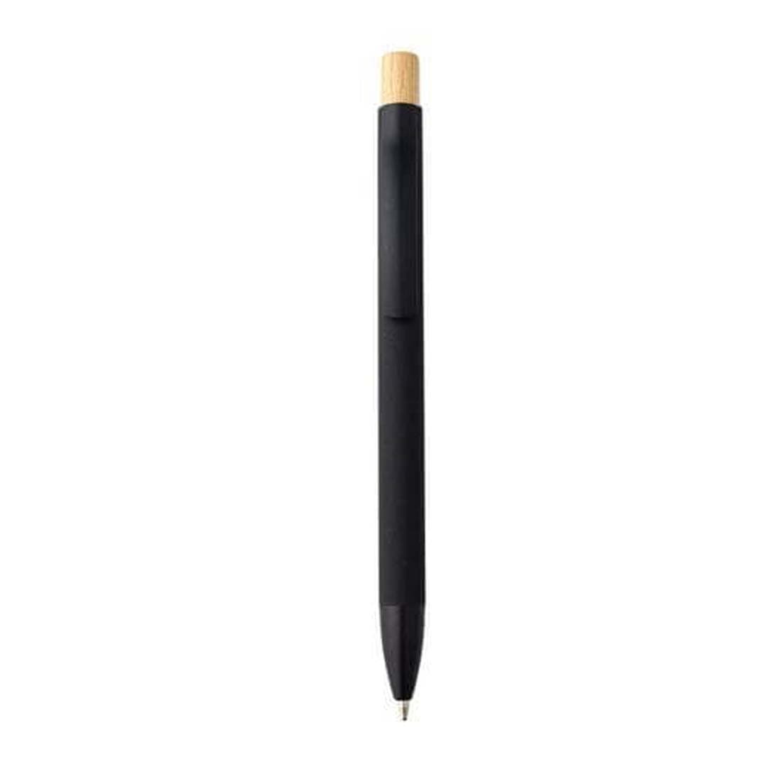 BOLT - Aluminium Push Action Ballpen - Black detail 3