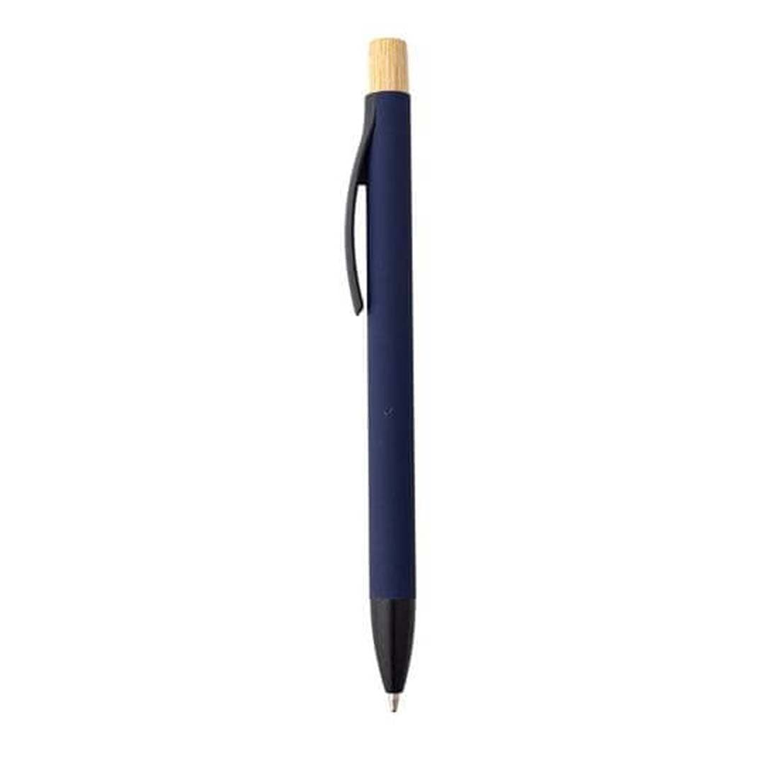 BOLT - Aluminium Push Action Ballpen - Black detail 6