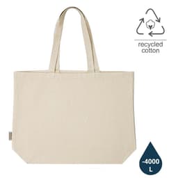 BORKUM - GRS-certified Recycled Cotton Beach / Shopping Bag Natural