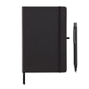 BORNA - Giftology A5 Hard Cover Notebook and Pen Set Black
