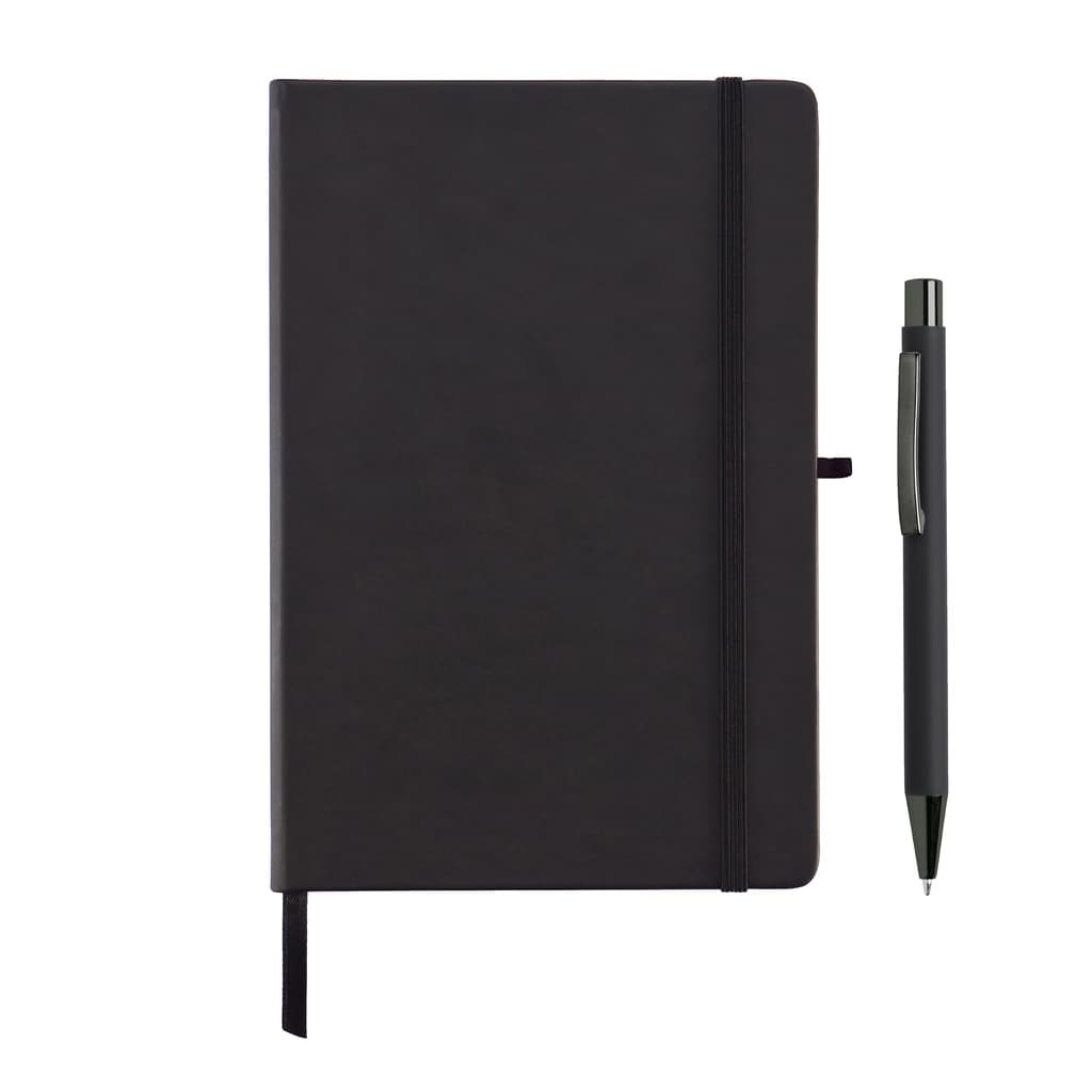 BORNA - Giftology A5 Hard Cover Notebook and Pen Set