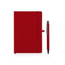 BORNA - Giftology A5 Hard Cover Notebook and Pen Set Red