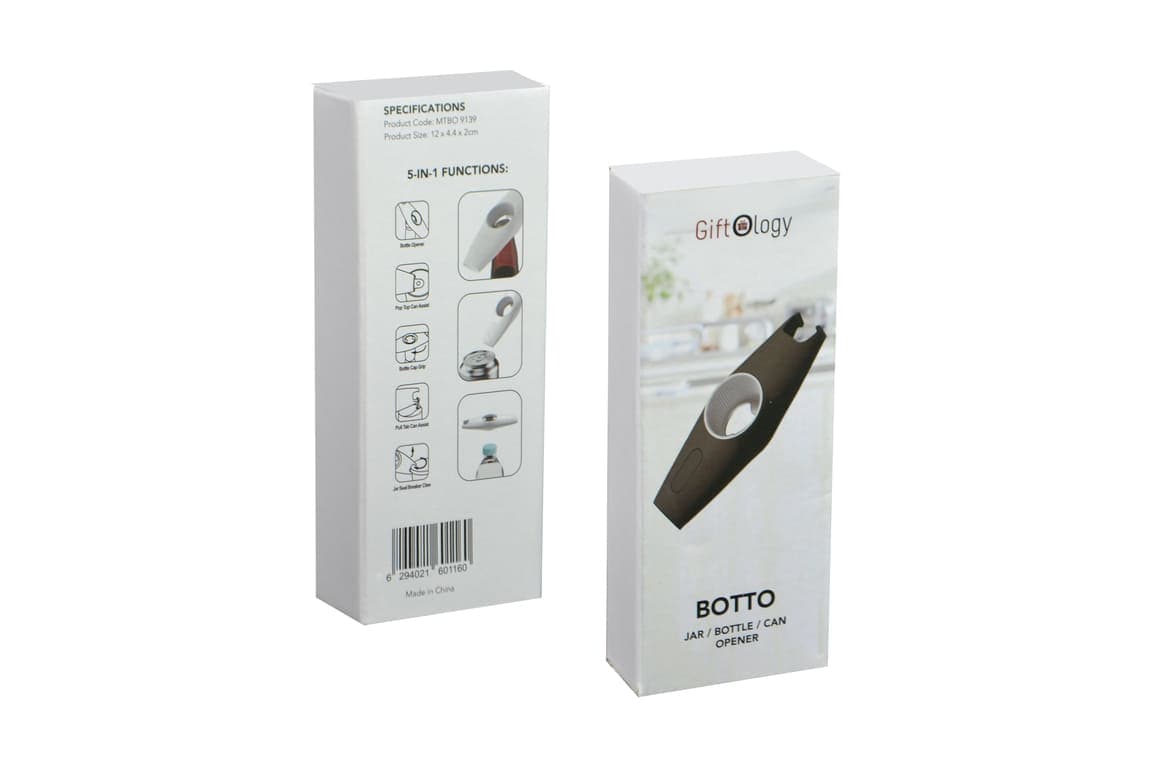BOTTO - Giftology 5-in-1 Multi-functional Bottle Opener - Black detail 3