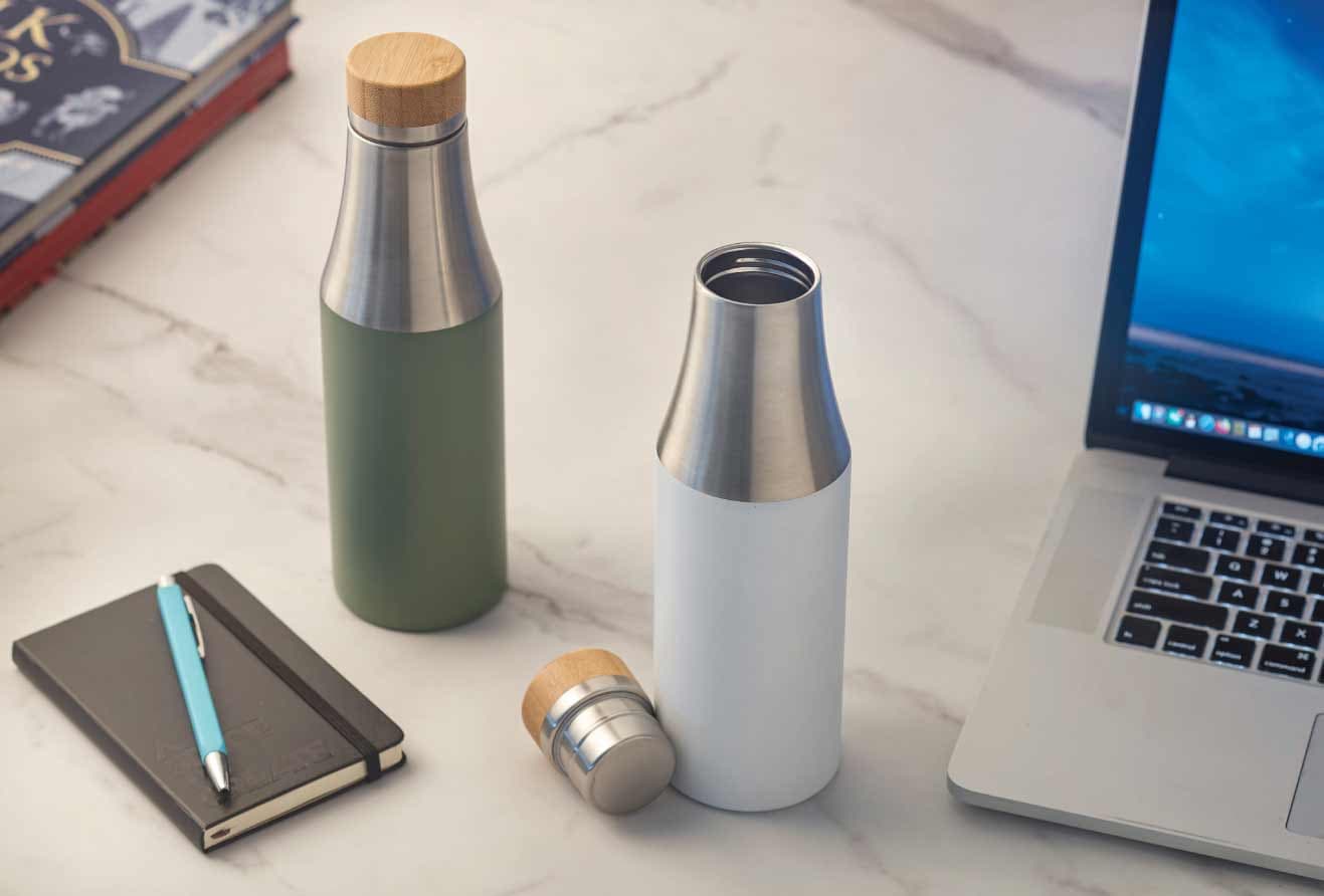 BREDA - CHANGE Collection Insulated Water Bottle - Aqua Green detail 4