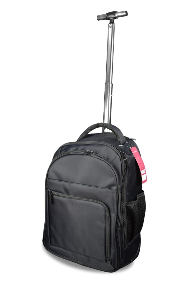BREE - SANTHOME 2 Wheels Trolley Backpack - Black detail 2