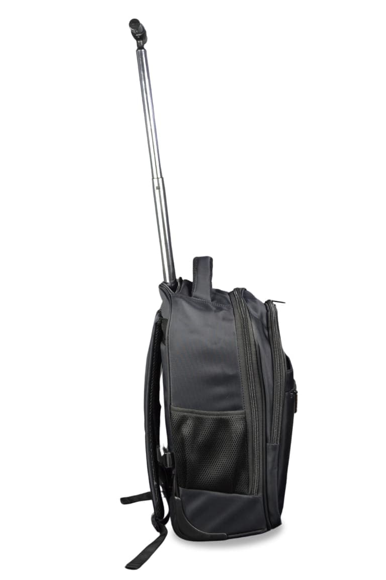 BREE - SANTHOME 2 Wheels Trolley Backpack - Black detail 5