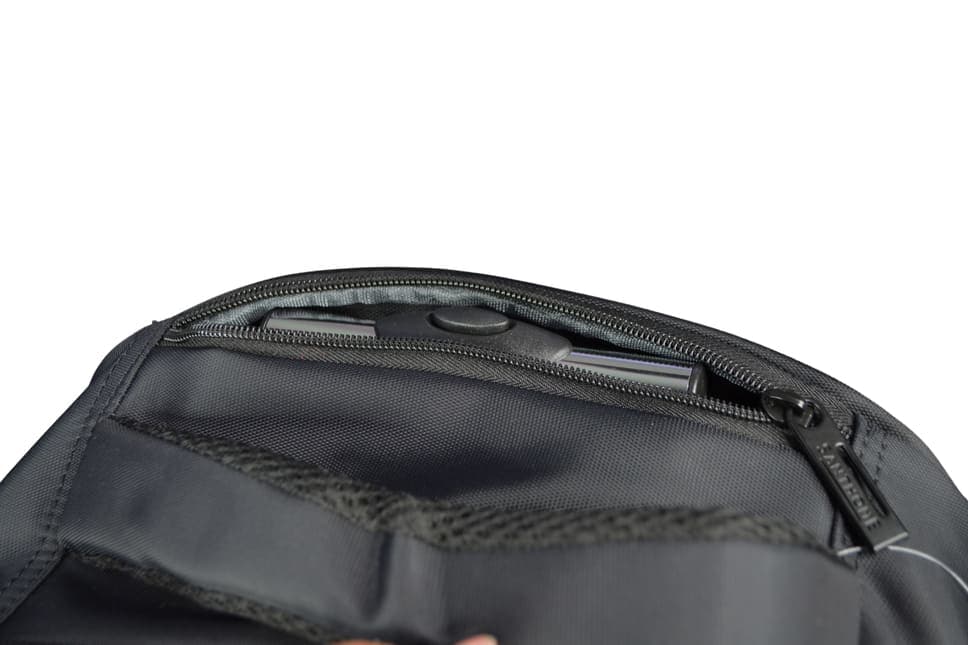 BREE - SANTHOME 2 Wheels Trolley Backpack - Black detail 7