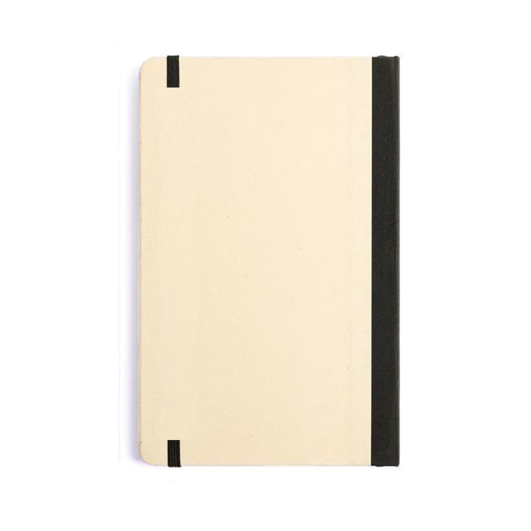 BUREN - eco-neutral Sugarcane Paper A5 Notebook - Black detail 2
